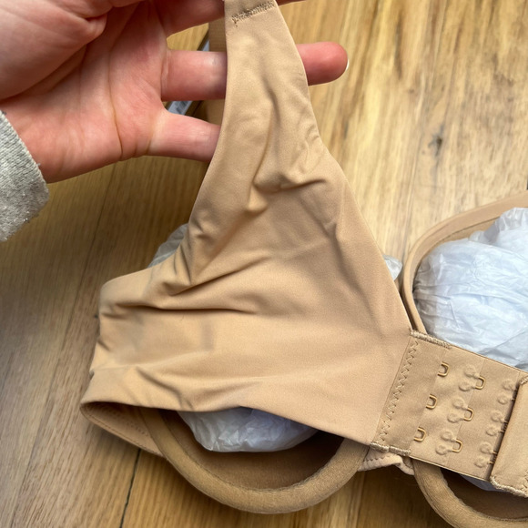 NEW Skims Women's 32D Smoothing Intimates Full Coverage Lightly Lined Bra Clay - Picture 5 of 10